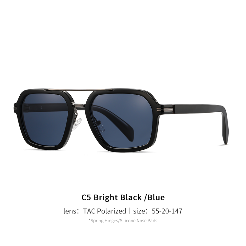 NO5  Bright Black/Blue