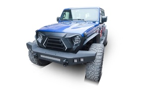 N2 - <span class=keywords><strong>Calandre</strong></span> <span class=keywords><strong>Jeep</strong></span> <span class=keywords><strong>Angry</strong></span> Face 2022 avec clignotant ambre et lumière de griffe incluses pour les séries JK / JL / TJ - Product Image 2