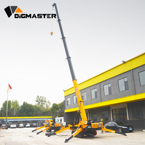 DigMaster 10 Ton Ağır Yük Dizel ve Elektrikli Çift Güçlü Paletli Örümcek Vinç, 21m Kaldırma Yüksekliği ve 18m Çalışma Yarıçapı ile - Product Image 2