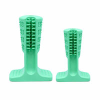 Bâtonnet à mâcher en latex naturel pour chien, pour le nettoyage des dents, en caoutchouc, vert menthe, jouet pour animaux de compagnie, vente en gros, OEM