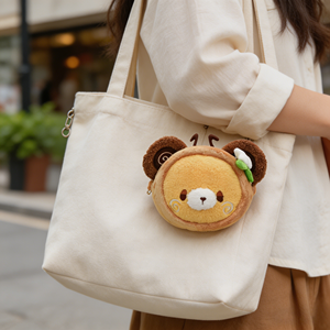 Borse Peluche Personalizzate, Simpatici Portamonete a Forma di Orso Bruno, Stampa Logo Personalizzata Disponibile, Accessori <span class=keywords><strong>da</strong></span> Viaggio su Misura - Product Image 2