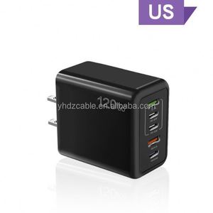 PD25W Fast Charging Travel Charging Head New Multi-port 3PD+2USB Dual-Port 5V/2.4A <b>Adapter</b> for Mobile Phone Type-<b>C</b> Charger - Product Image 2
