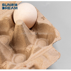 10 Cái Khay Đựng Trứng Đất Có Thể Phân Hủy Trực Tiếp Từ Nhà Máy Sản Xuất Theo Yêu Cầu Khay Đựng Trứng Giấy Màu Tự Nhiên Bảo Vệ Môi Trường - Product Image 5