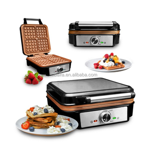 Aifa Mini platos extraíbles portátil máquina para hacer queso a la parrilla desayuno eléctrico <span class=keywords><strong>Sandwichera</strong></span> prensa queso a la parrilla - Product Image 5