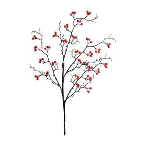 Ramas de Bayas Artificiales Kch de 100 cm, Ramas de Bayas Rojas de Plástico para Decoración de Bodas y Hogar - Product Image 5