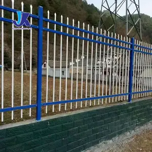 Kustom pagar Baja seng pabrik distrik halaman pagar Baja seng villa gaya Eropa pagar besi produsen