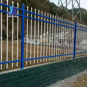 Custom Zinc Steel Fence Factory District Courtyard Zinc Steel Fence Villa European Style Iron Fence Manufacturers