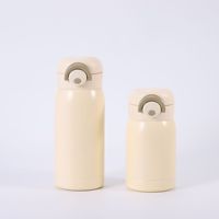 Bouteille d'eau isotherme en acier inoxydable simple et mignonne de 350 ml, best-seller, personnalisable, vente en gros