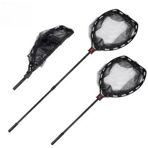 Épuisette de pêche pour la pêche en mer, en nylon, à double nœud, manche de 2,35 m, 1,3 kg, directement de l'usine - Product Image 1