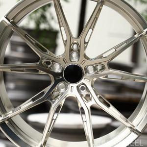 Jantes forgées concaves JUWA pour F430 Panamera Taycan Macan T6-6061, style Super <span class=keywords><strong>RS</strong></span>, polies, 5x4.5, 19, 20, 21, 22 pouces, jantes personnalisées - Product Image 6