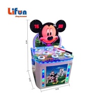 Machine de jeu d'arcade d'intérieur pour enfants, à monnayeur, type Whack-a-Mole, pour centre de jeux