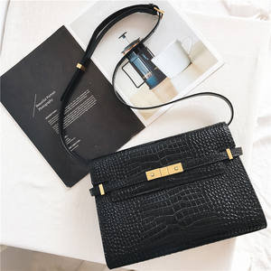 Sac à bandoulière pour femme de petite taille à motif litchi personnalisé en usine Fermeture éclair Cuir véritable Écologique Tendance Rétro Sling - Product Image 1