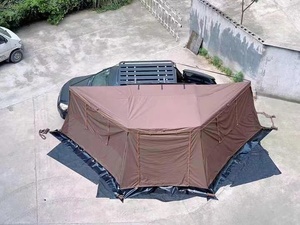 270 Độ Lớn 4X4 Oxford Che Nắng Gấp Lưu Trữ Lều Glamping Xe Trên Mái Hiên Cho Trại Trao Đổi Phòng Cho Xe Roof Top - Product Image 3