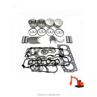 Untuk TOYOTA 2L 2LT Paket Perbaikan Overhaul Mesin, Ring Piston, Liner, Gasket, Bearing