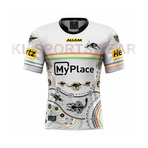 2024 Panrith Panthers Rugby ligi pembe Jersey erkekler için yüksek kalite özel avustralya futbol Polos - Product Image 3