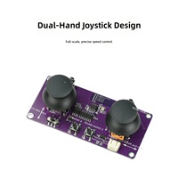 Module de télécommande sans fil 2,4 GHz 8 canaux multi-modes à régulation de vitesse, module de contrôle de vitesse entièrement proportionnel à double joystick