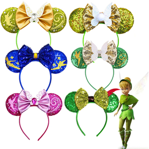 <span class=keywords><strong>Tinker</strong></span> chuông Đầu Ban nhạc cho bé cosplay cánh cổ tích hairbands cô gái nho Hoa tai headbands ảnh phụ kiện trang trí trẻ sơ sinh - Product Image 2