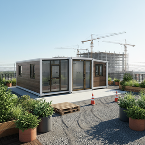 Индивидуальный 20-футовый 40-футовый контейнерный расширяемый кухонный модуль, сборный мобильный дом-таблет, сборный дом - Product Image 1