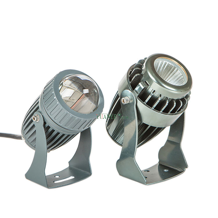 DC 12V 24V RGBW COB LED Spot Light 10W-12W IP65 with Built-in DMX512 Black Finish for Garden Decoration YY-TG6I