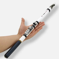 Canne à pêche télescopique portable DORISEA en fibre de verre pour la pêche à la carpe et au bar, 1,5m-3,0m, multi-sections
