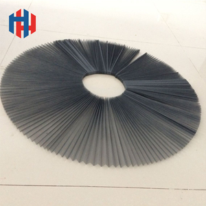 18*16 yanmaz fiberglas Plisse pencere teli cibinlik otel kullanımı için Modern tasarım katlanır ekran yatay açılış tarzı - Product Image 3
