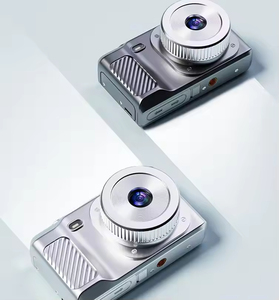 Cámaras Digitales con Pantalla LCD Giratoria, Recargables por USB, Duraderas, de ABS y Metal Plateado, para Estudiantes, Directo de Fábrica - Product Image 2