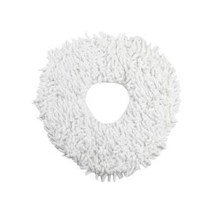 Chiffon de nettoyage en microfibre blanc, Compatible avec Narwal J5 J5X J3 J4 J4 Lite Xiaoyao 001 001Max, diamètre 140mm - Product Image 4