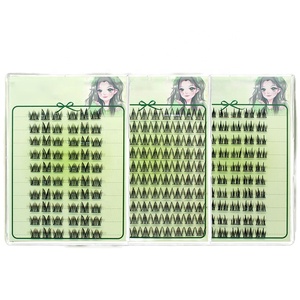 Giá Thấp Bán Buôn 10 Hàng Tự Nhiên Mềm Mại Clustered Lashes Keo Miễn Phí Tổng Hợp Tóc Phân Khúc Lông Mi - Product Image 6