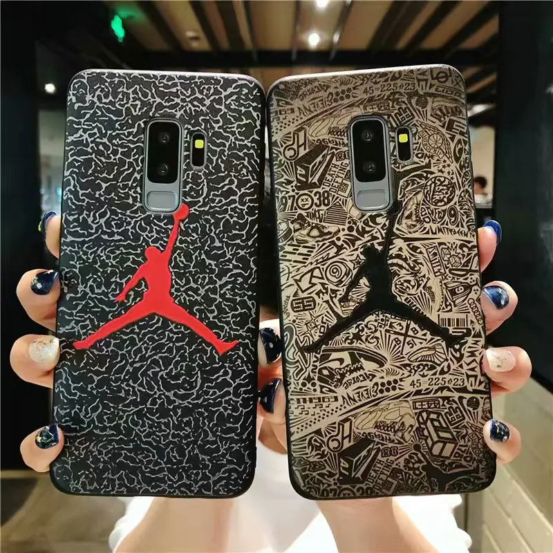 2020 Nieuwkomers Silicone Back Covers Voor Jordan Telefoon Case Wadegroup Handel Assurance Beschermen Case Voor Samsung S8 S8 + s9 S9 +