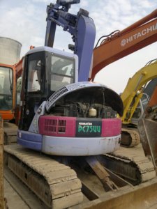 95% nuevo Komatsu Pc75uu excavadora sobre orugas japonés Original 95% componentes hidráulicos-Motor caja de cambios bomba de engranajes rodamiento todo - Product Image 3