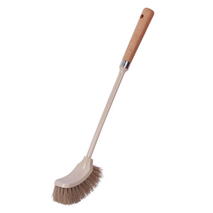 Brosse de toilette, brosse de nettoyage pour salle de bain domestique, brosse de toilette à long manche, brosse de nettoyage de toilettes gravée, vente en gros - Product Image 4