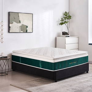 Ensemble de meubles de chambre à coucher à prix de gros, <span class=keywords><strong>matelas</strong></span> double en mousse à mémoire de forme avec surmatelas pour hôtel, <span class=keywords><strong>matelas</strong></span> à ressorts ensachés - Product Image 1
