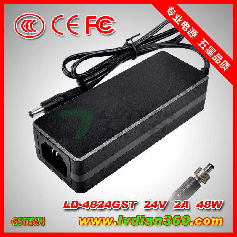 LD-4824GST ได้รับการรับรอง 3C 24V 2A 48W