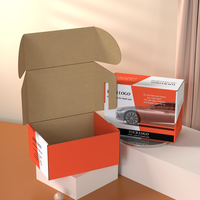 Boîtes de papier d'emballage de produit faites sur commande pleine impression Boîtes d'emballage électriques et électroniques PBAT Boîtes ondulées