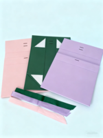 Cadeau de luxe mat magnétique pliable recyclable impression de logo personnalisé boîte de rouge à lèvres de parfum cosmétiques en papier vert boîte de baume à lèvres