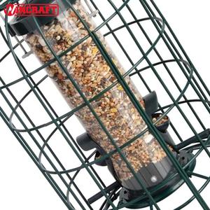 Wilde Vogel Feeder Eekhoorn Proof Kooi Buiten Ophangen Vogel Feeders Eekhoorn Resistente Zaadvoeder - Product Image 5