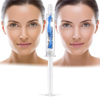 Crème en Capsules GHK-cu pour le Visage - Correcteurs de Pigmentation, Élimination des Cernes, Blanchiment, Raffermissement, Hydratation, Baume Facial au Peptide de Cuivre