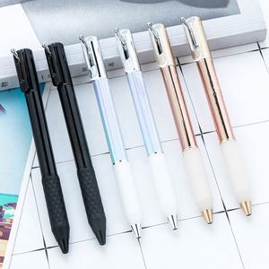 1.0Mm Custom Logo <b>Retractable</b> Geometric Deformation Unwind Hotel Corporate Advertising Gift Plastic Ballpoint <b>Pen</b> - Product Image 1