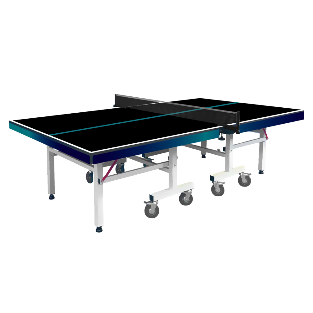 High Quality Standard Size Table Tennis Table Foldable Mobile Wheel Suitable for Family Entertainment Sports