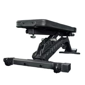 6-in-1 Commercial Gym Machine Multi-Function Durable Adjustable Stainless Steel Frame <b>Foldable</b> Flat/Incline <b>Bench</b> Safety - Product Image 1