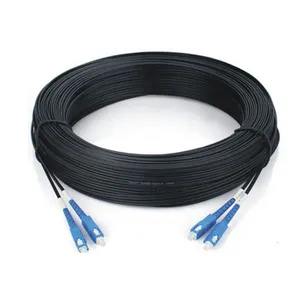 Ftth电缆接插线Sc/apc单透明塑料接插线sc/upc接插线utp 5e 3米
