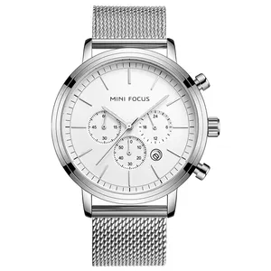 Water Proof Stainless Steel Mechanical Watch 3Atm Waterproof Men Watches chronograph Custom Watch Mechanical
