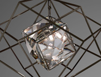 Lampe suspendue LED de cuisine à haut plafond de style nordique moderne YH, lustre en laiton vintage, restaurant de luxe, luminaire suspendu en cristal K9