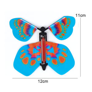 Ensemble <span class=keywords><strong>de</strong></span> 10 papillons volants magiques, bande élastique, tours <span class=keywords><strong>de</strong></span> magie, <span class=keywords><strong>blague</strong></span> amusante, surprise mystique, accessoire <span class=keywords><strong>de</strong></span> fête, cadeau, jouet - Product Image 6