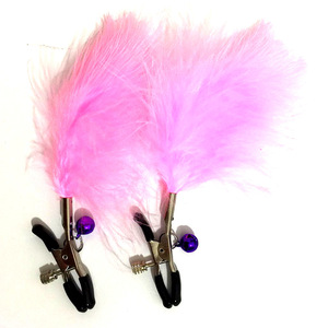 Clip per Capezzoli SM Bell Milk Feather Sexy, Giocattoli per Coppie, Giochi di Passione per Uomini, Clip Yin, Stimolazione Capezzoli, Zesi R12 - Product Image 6