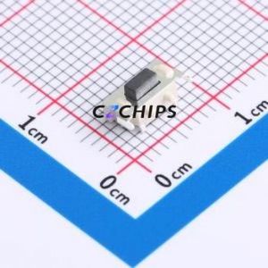 BX-TS-26-3635CA Tactile Switch SMD,3x6mm Switch Single Pole Single Throw Rectangle Button Vertical Mount 3mm - Product Image 1