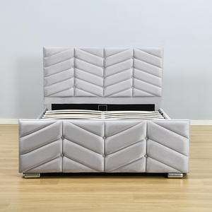 Vida Ontwerpt Lisbon 3ft Eenpersoonsbedframe Van Imitatieleer Poef Hoofdeinde Laag Voeteneind Zwart Slaapkamermeubilair Ukfr Gecertificeerd - Product Image 4