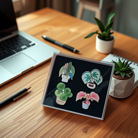 Aimants de réfrigérateur en acrylique personnalisés avec logo d'usine, souvenirs 3D créatifs, imprimés UV, cadeaux promotionnels de Pâques