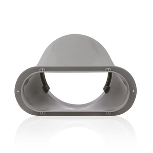 <span class=keywords><strong>Adaptateur</strong></span> de tuyau d'échappement de climatisation à bouche plate en PVC épaissi - Product Image 1