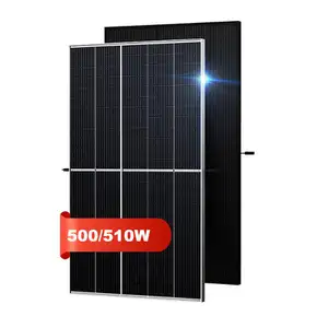 Cepillo de panel solar de 500 vatios para el hogar giratorio alimentado por agua grande para el hogar y el sistema de energía panel de batería Precio de grupo Pakistán